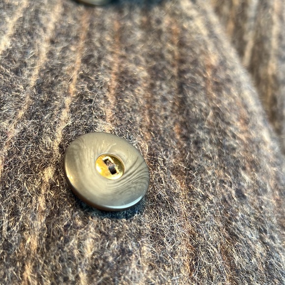 Woman’s Vtg Wool Grey Puffy Sleeves Size 2X Coat - Picture 3 of 14